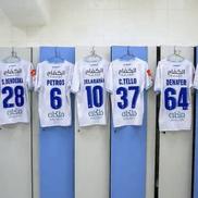Vestiarul rezervat gazdelor pe stadionul lui Al-Fateh. Foto: Twitter