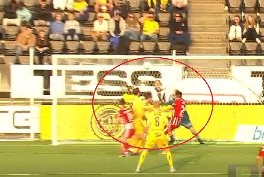 Golul de 2-1 marcat de Alimi / Sursă foto: Captură DigiSport Eroici, dar n-a fost de ajuns! Sepsi a luptat admirabil în Norvegia, dar Bodo/Glimt a fost mai puternică în prelungiri!