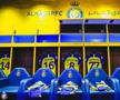 Vestiarul lui Al-Nassr. Foto: Twitter