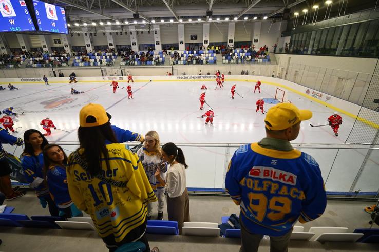 Berceni Arena, noul patinoar din București, a fost inaugurat în august / foto: GSP