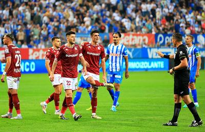 Cristi Săpunaru a avut nevoie de injecție chiar înainte de Craiova - Rapid! Căpitanul a comis apoi penalty