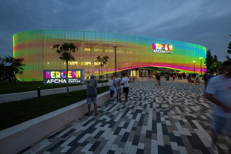Berceni Arena, noul patinoar din București, a fost inaugurat în august / foto: GSP
