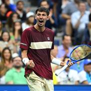 Alexei Popyrin, învingător asupra lui Novak Djokovic la US Open Foto: Imago