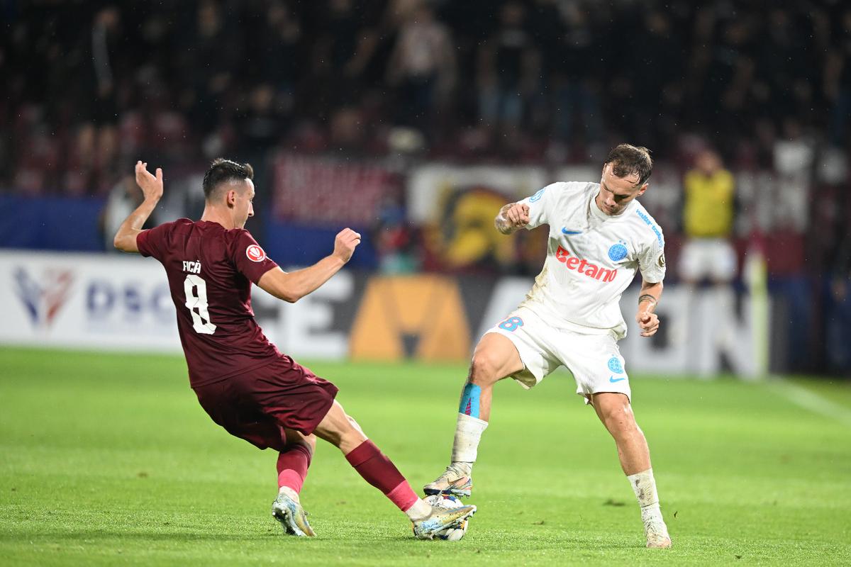 FCSB - CFR Cluj, imagini de meci