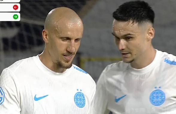 Vlad Chiricheș, umilit de Gigi Becali în minutul 29 al meciului cu CFR Cluj