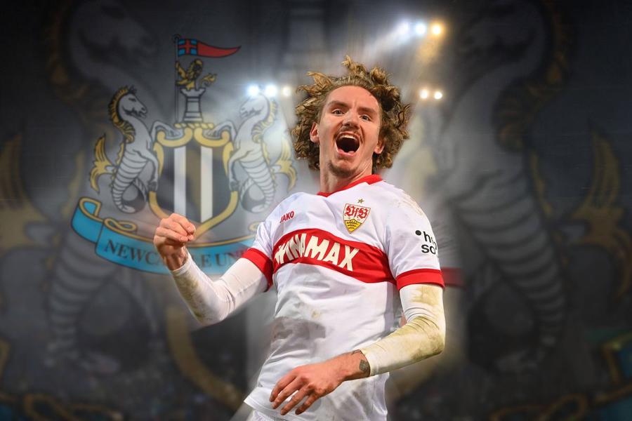 Nick Woltemade, cea mai scumpă achiziție din istoria lui Newcastle / Foto: Imago Luni s-a închis mercato în Top 5 campionate din Europa » Cele mai importante transferuri în 2025-2026