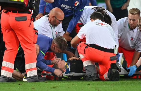 Jucătorul lui Augsburg a ajuns la spital, antrenorul o acuză pe Bayern: ”Dacă-și activau sinapsele...”