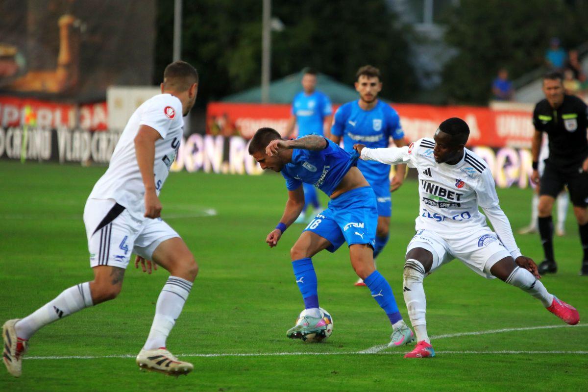 FC Botoșani - CS Universitatea Craiova: cele mai tari imagini ale partidei din Moldova