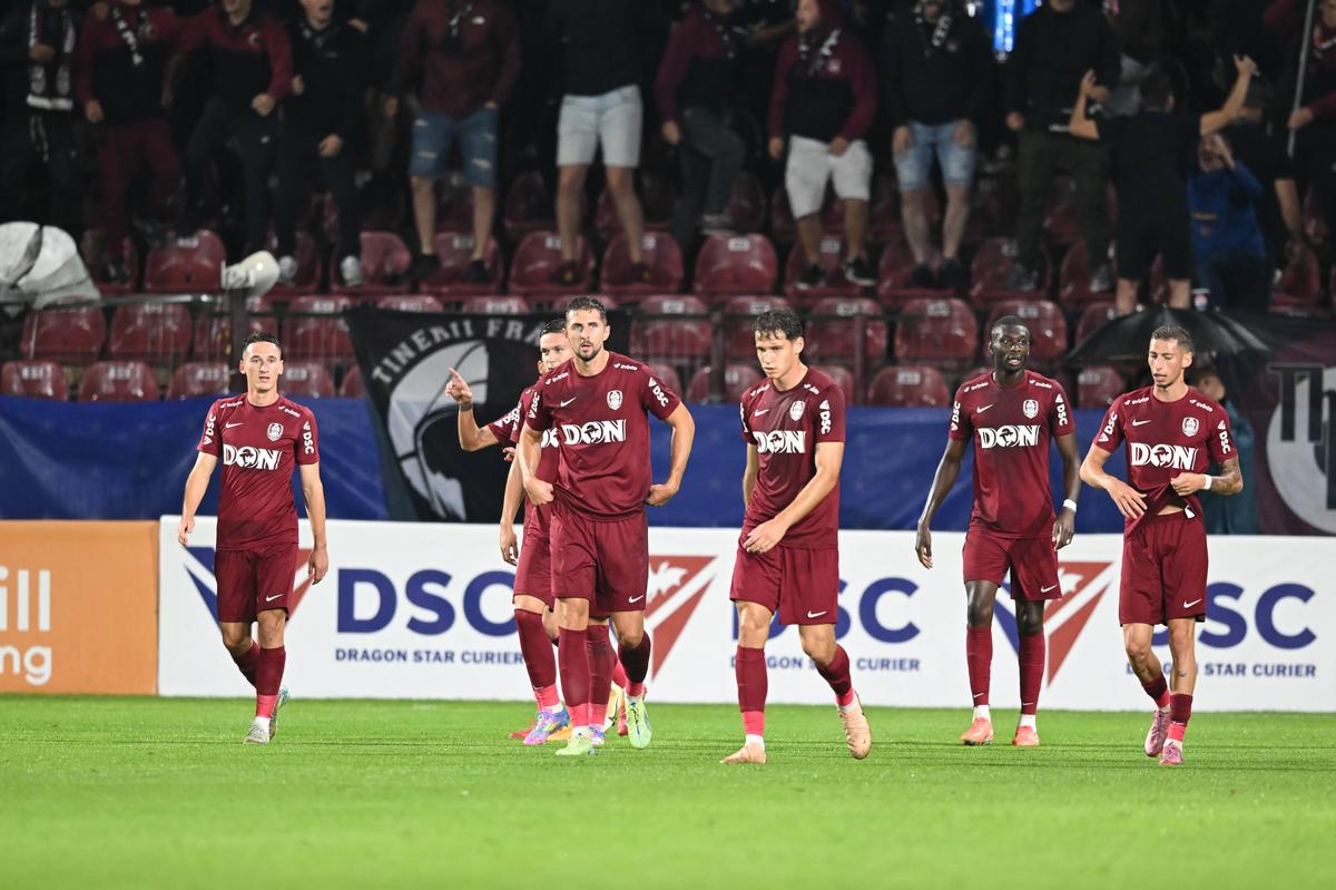 FCSB - CFR Cluj, imagini de meci