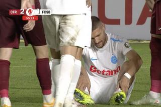 Daniel Bîrligea s-a accidentat în CFR Cluj - FCSB