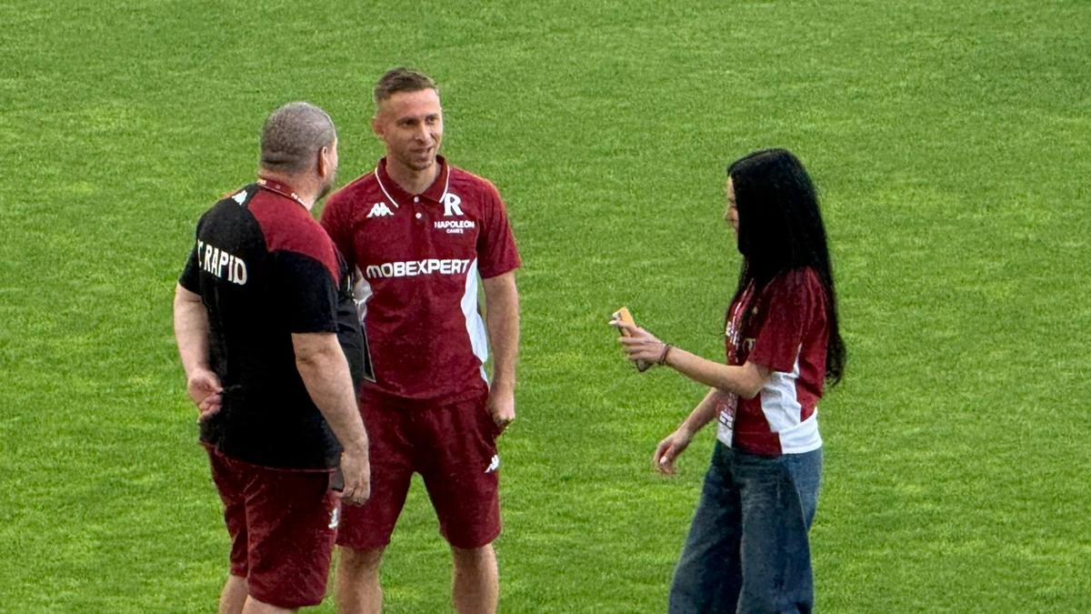 Imagini înainte de Rapid - Craiova