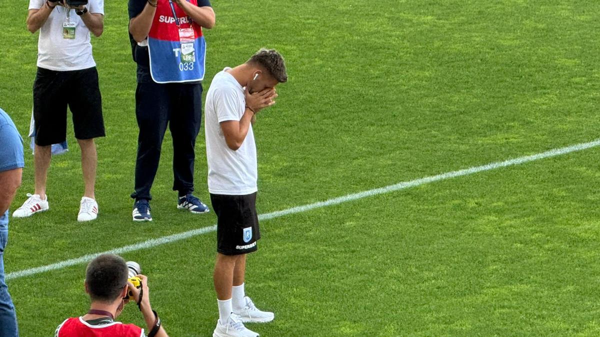 Imagini înainte de Rapid - Craiova