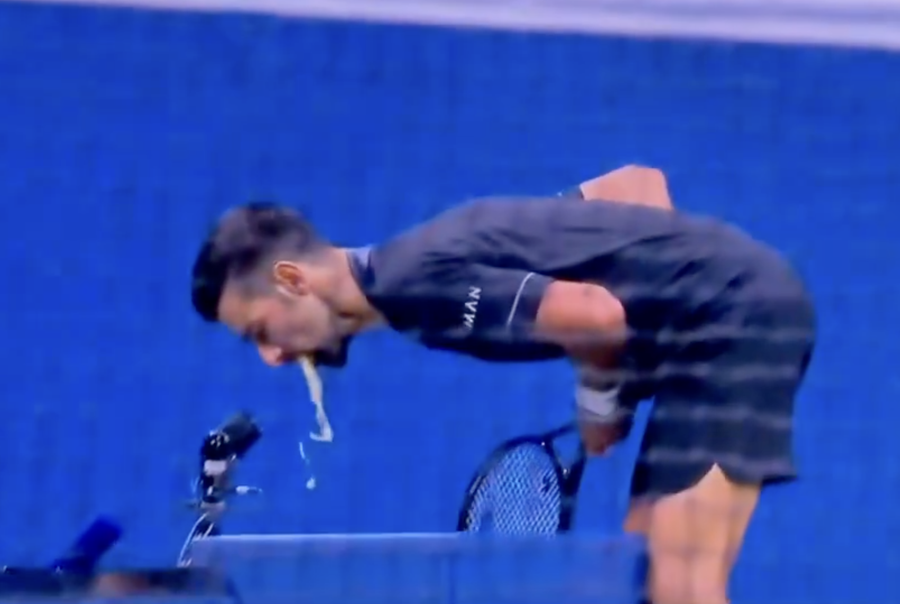 Șoc la US Open! Novak Djokovic a fost eliminat în primul tur » Sârbul a vomitat pe teren