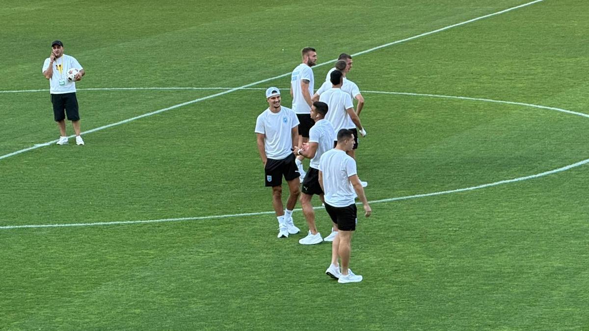 Imagini înainte de Rapid - Craiova
