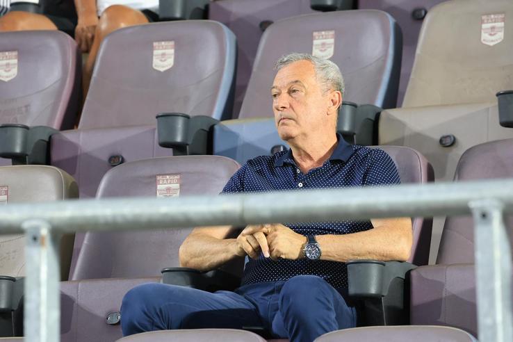 Mircea Rednic, la Rapid - Universitatea Craiova / FOTO: Ionuț Iordache (GSP.ro)