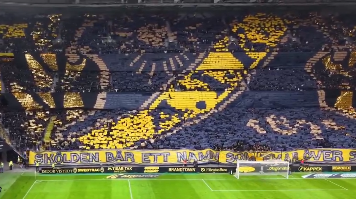 Spectacol în AIK - Hammarby, derby-ul orașului Stockholm