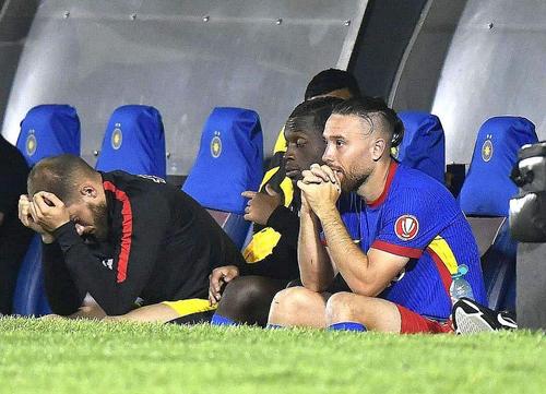 Banca FCSB, dezamăgită cu UTA / foto: Cristi Preda (GSP)