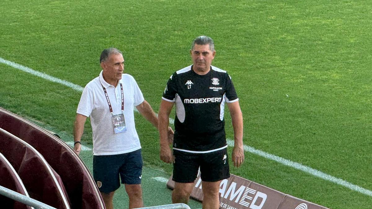 Imagini înainte de Rapid - Craiova