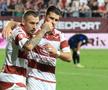 Filip Stojilkovic și Alex Dobre, în Rapid - Craiova/ foto: Ionuț Iordache (GSP)