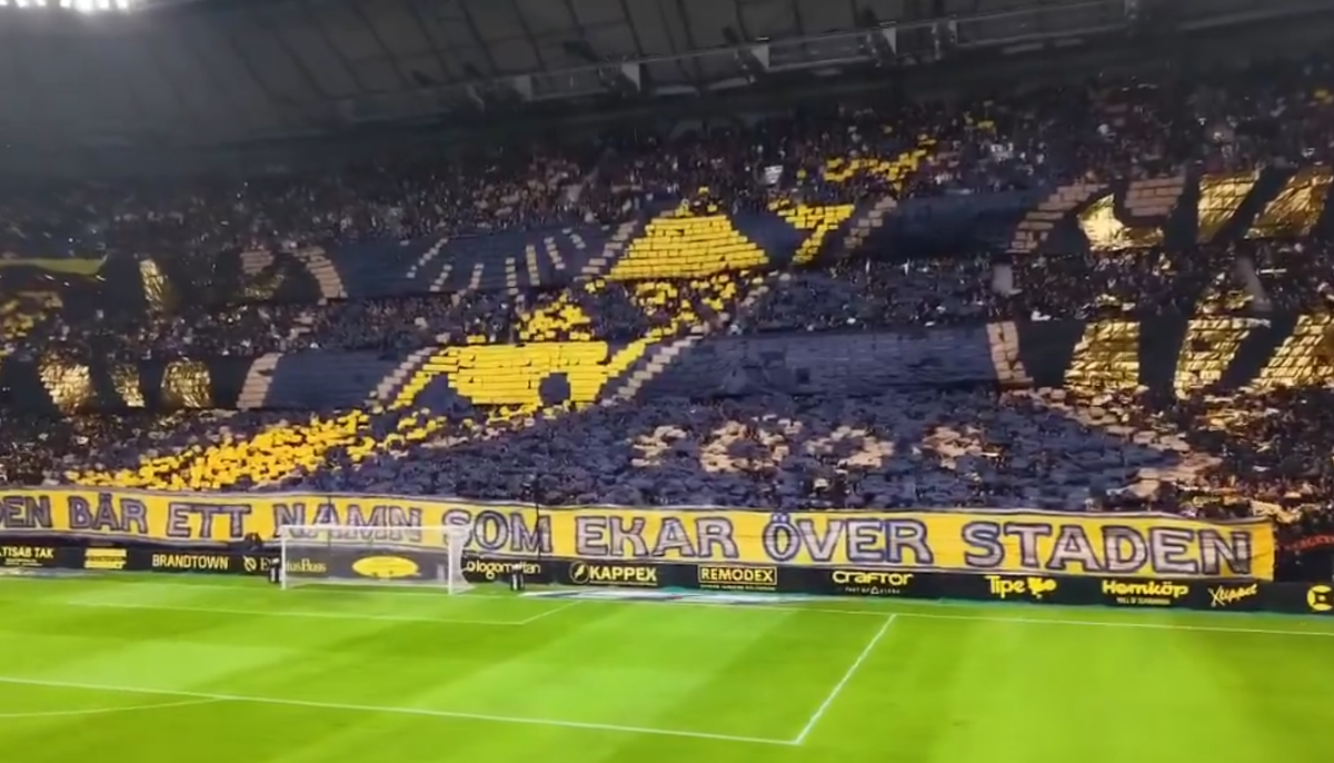 Spectacol în AIK - Hammarby, derby-ul orașului Stockholm