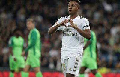 REAL MADRID - LEGANES 5-0 // FOTO+VIDEO Revelaţia Rodrygo » Puștiul de doar 18 ani care a deschis scorul, lăudat în presa spaniolă