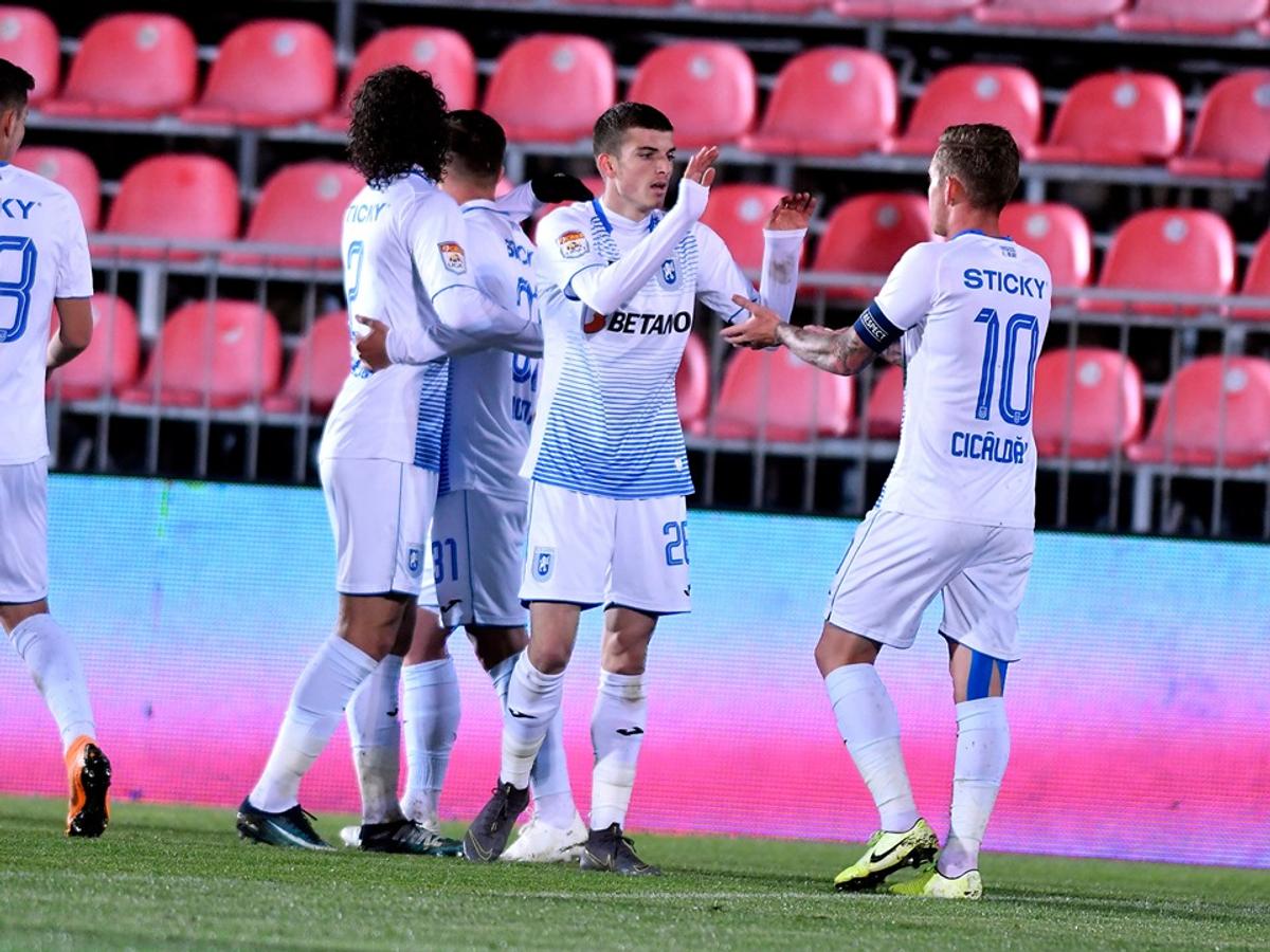 FC Voluntari - CS Universitatea Craiova 1-4 // VIDEO + FOTO Oltenii completează tabloul „sferturilor” în Cupa României!