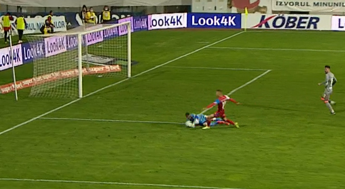 FOTO Greșeli grave de arbitraj în Liga 1! Un penalty dubios şi un gol din ofsaid