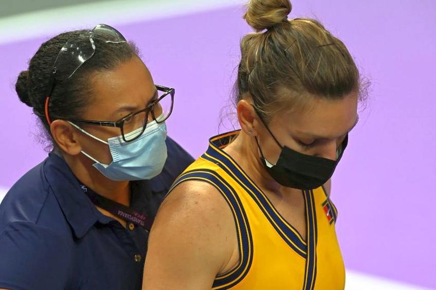 Halep a vorbit despre problemele medicale apărute în timpul meciului din optimi cu Varvara Gracheva / FOTO: Raed Krishan (GSP)