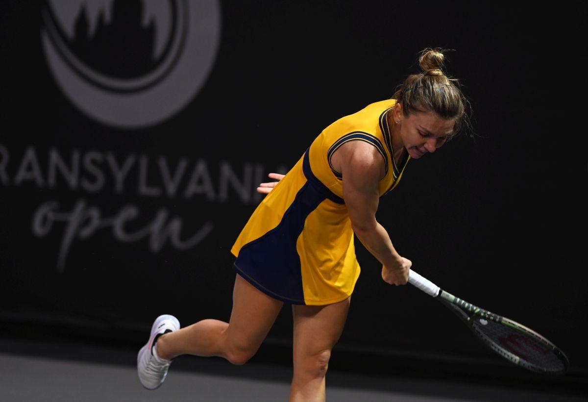 FOTO Simona Halep - Anett Kontaveit, finala Transylvania Open 31.10.2021