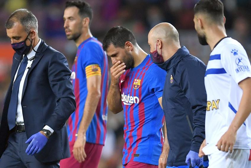 Aguero a părăsit terenul pe propriile picioare / Sursă foto: Guliver/Getty Images