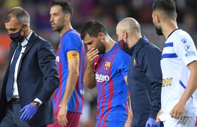 Aguero, transportat la spital cu ambulanța » Primul diagnostic + argentinianul rămâne internat