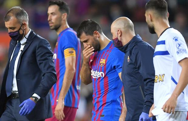 Aguero, transportat la spital cu ambulanța » Primul diagnostic + argentinianul rămâne internat
