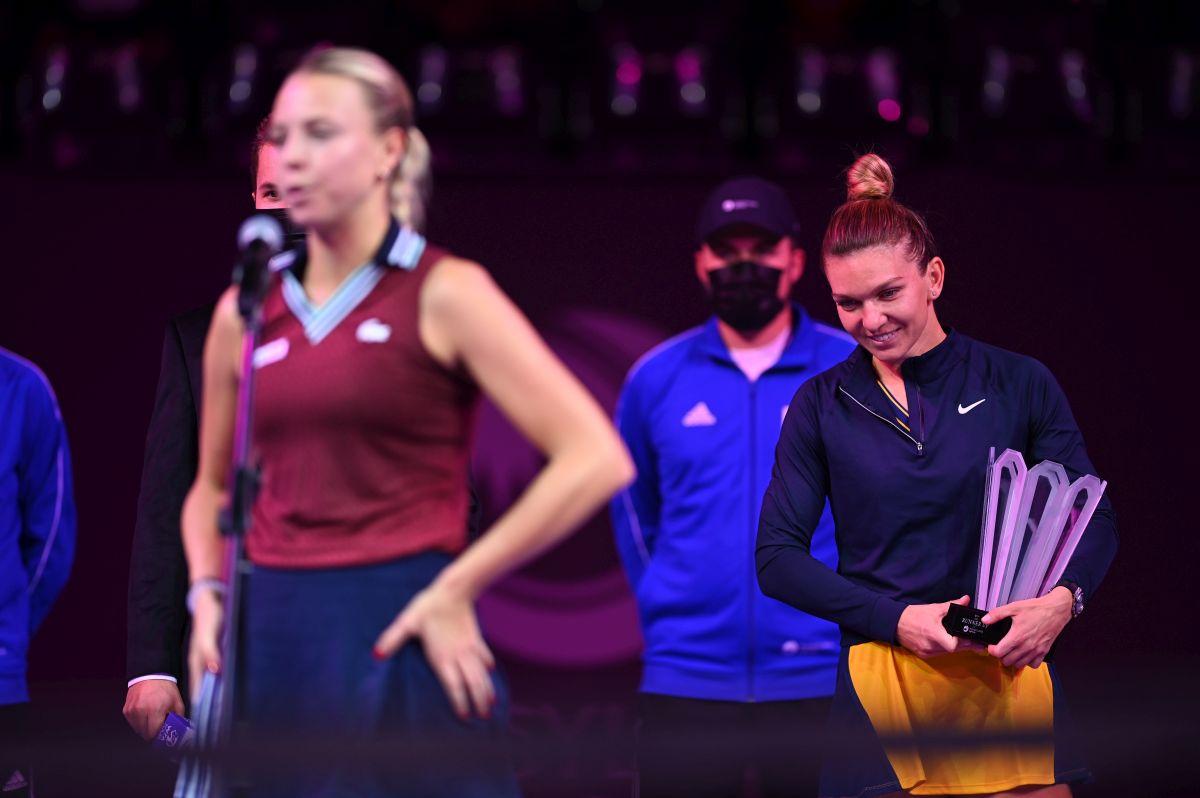 FOTO Simona Halep - Anett Kontaveit, finala Transylvania Open 31.10.2021