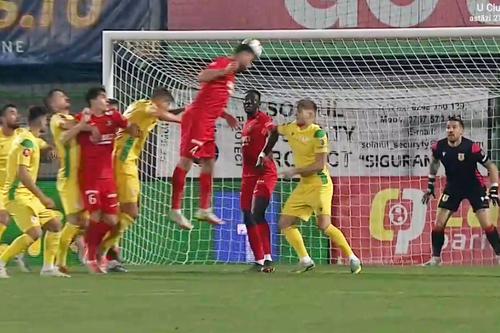 CS Mioveni - Hermannstadt // foto: captură DigiSport