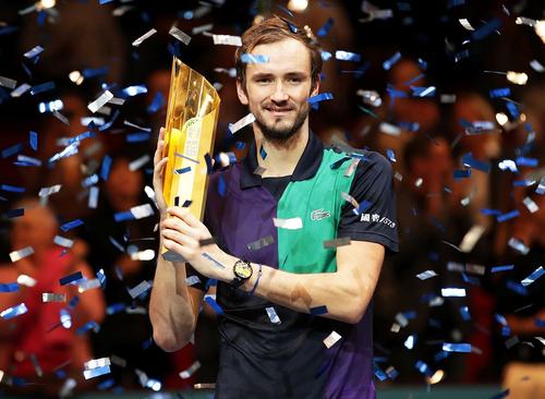 Rusul Daniil Medvedev, 26 de ani, s-a impus, ieri, în finala turneului de la Viena, foto: Imago