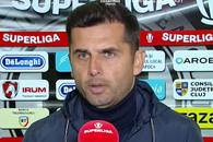 Nicolae Dică și-a făcut praf jucătorii după eșecul de la Cluj: „Au 27, 28 de ani! Să-i învăț să facă o preluare? Nu mi-a fost dat să văd așa ceva!”