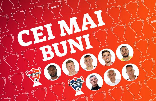 Votează AICI „Jucătorul lunii” și „Antrenorul lunii”! » Iată nominalizații pentru octombrie 2023