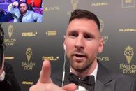 Messi i-a plătit-o în direct, imediat după ce a primit Balonul de Aur: „Acum schimbi subiectul? Ești un fiu de c***ă”