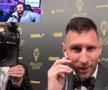 Lionel Messi, dialog spectaculos cu Ibai Llanos la gala Balonului de Aur 2023