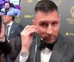 Lionel Messi, dialog spectaculos cu Ibai Llanos la gala Balonului de Aur 2023
