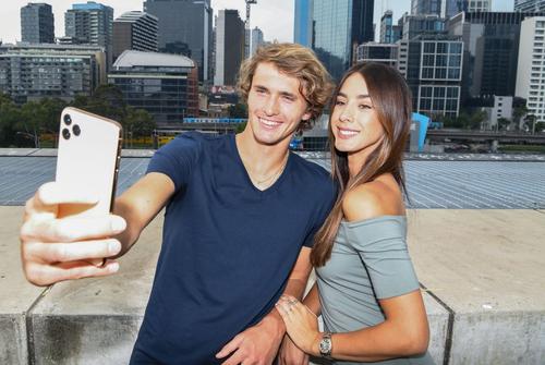 Alexander Zverev și Brenda Patea