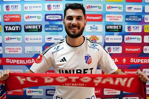 Gustavo Hebling a stat doar 3 luni la Botoșani/ foto: Faecbook @FC Botoșani