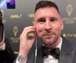 Lionel Messi, dialog spectaculos cu Ibai Llanos la gala Balonului de Aur 2023