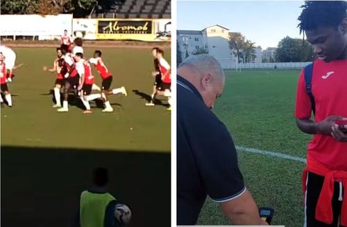Ghanezul Emmanuel Osei Asibey a marcat un gol de la 55,6 metri în victoria obținută de Șomuz Fălticeni în fața lui FC Bacău, scor 1-0.