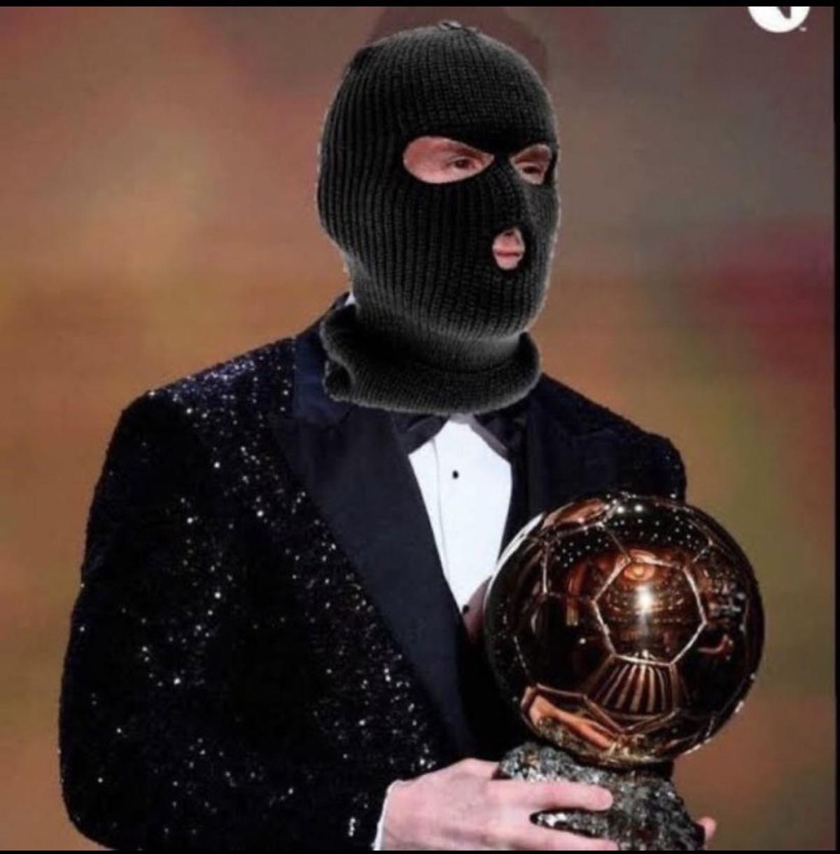 Balonul de Aur 2023 - Lionel Messi - meme
