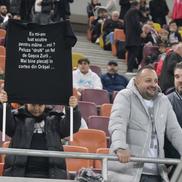 Peluza Nord = Gașca Zurli. Mesaj ironic la derby. Foto: Cristi Preda, GSP