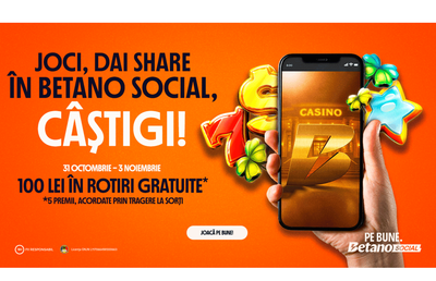 Joacă, dă share în Betano Social și poți fi RECOMPENSAT! Pe Bune!