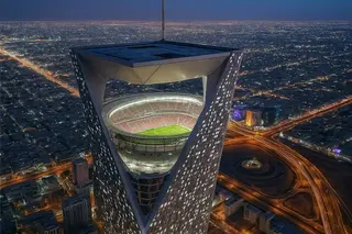 Farsa anului! 50 de milioane de oameni s-au păcălit cu stadionul suspendat » Imagini SF: cum ar fi arătat arena făcută cu inteligența artificială