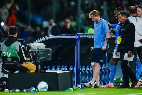foto: Kevin De Bruyne a ieșit accidentat într-un meci cu Inter / Imago Images