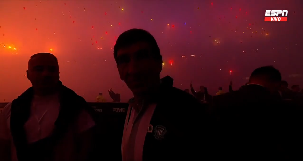 Fanii au făcut atmosferă senzațională la Racing Club - Flamengo